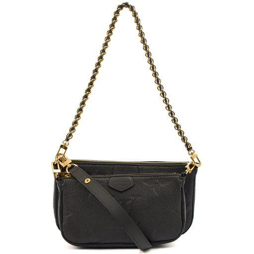 Picture of Louis Vuitton Cross Body Multi Pochette Accessoires in Black, Empreinte Leather