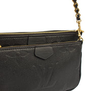 Picture of Louis Vuitton Cross Body Multi Pochette Accessoires in Black, Empreinte Leather