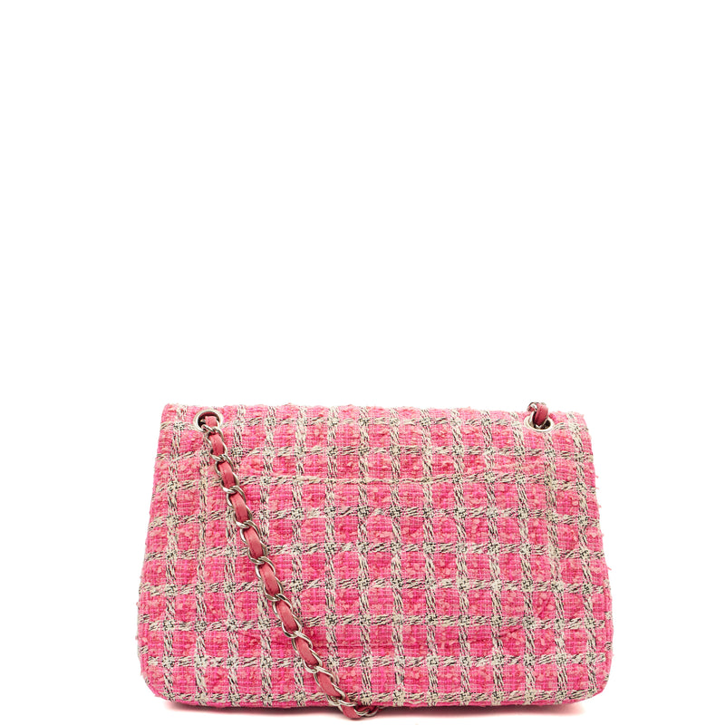 Picture of Chanel Shoulder Bag Classic Double Flap - Large in Pink, Tweed