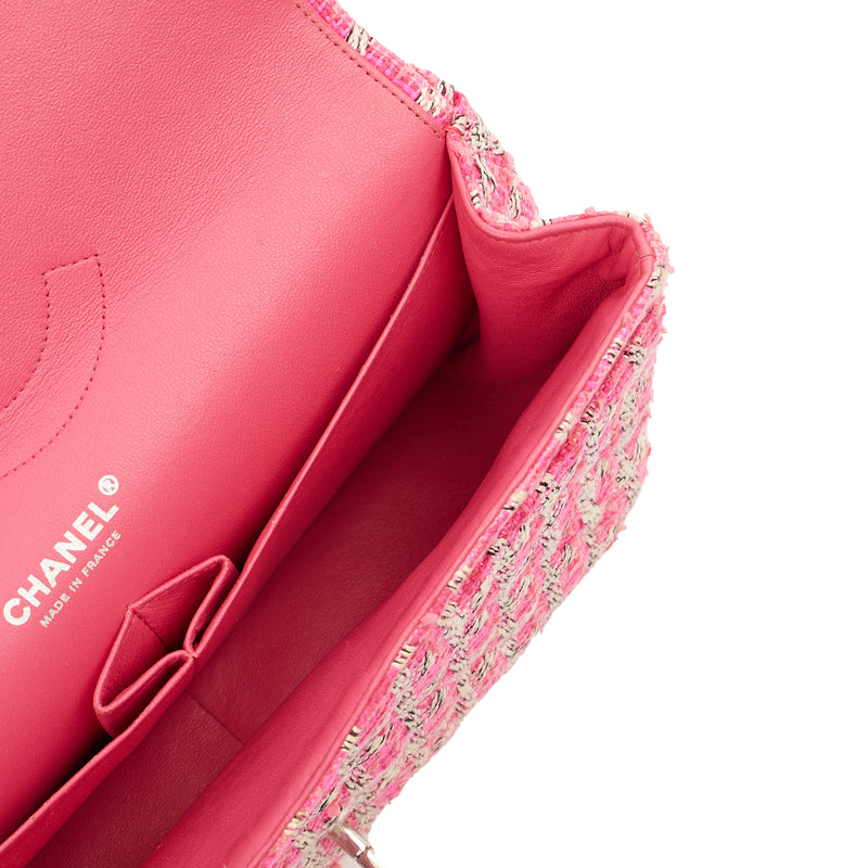 Picture of Chanel Shoulder Bag Classic Double Flap - Large in Pink, Tweed