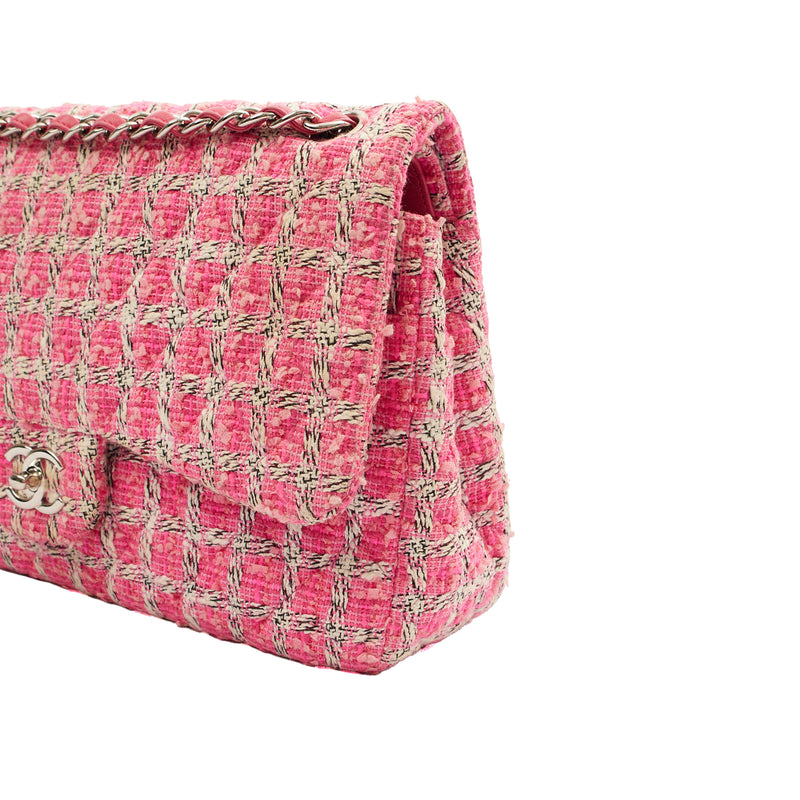 Picture of Chanel Shoulder Bag Classic Double Flap - Large in Pink, Tweed
