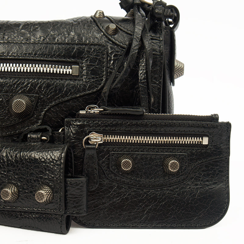 Picture of Balenciaga Cross Body Le Cagole S in Black, Veau (Calfskin)