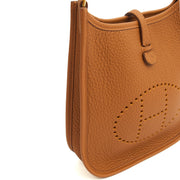 Picture of Hermes Cross Body Evelyne 16 in Gold, Togo Leather