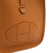 Picture of Hermes Cross Body Evelyne 16 in Gold, Togo Leather