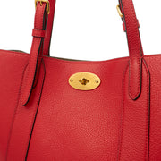 Picture of Mulberry Tote Bayswater Tote - Small in Red, Calfskin Leather