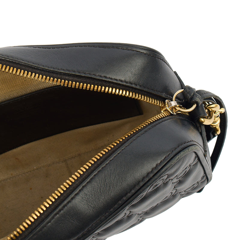 Picture of Gucci Cross Body GG Matelasse Small in Black, Leather