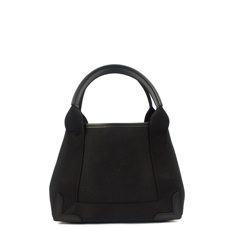 Picture of Balenciaga Tote Cabas XS in Black, Fabric