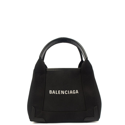 Picture of Balenciaga Tote Cabas XS in Black, Fabric