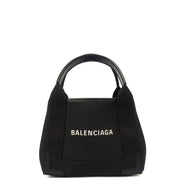 Picture of Balenciaga Tote Cabas XS in Black, Fabric