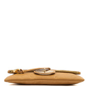 Picture of Mulberry Clutch Postman's Lock Clutch in Deer Brown, Leather