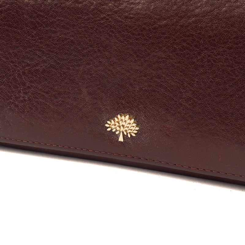 Picture of Mulberry Purse Wallet in Oxblood, Leather