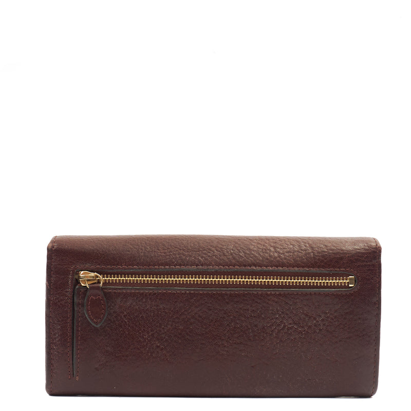 Picture of Mulberry Purse Wallet in Oxblood, Leather