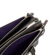 Picture of Aspinal of London Top Handle Brook Street  in Black, Leather