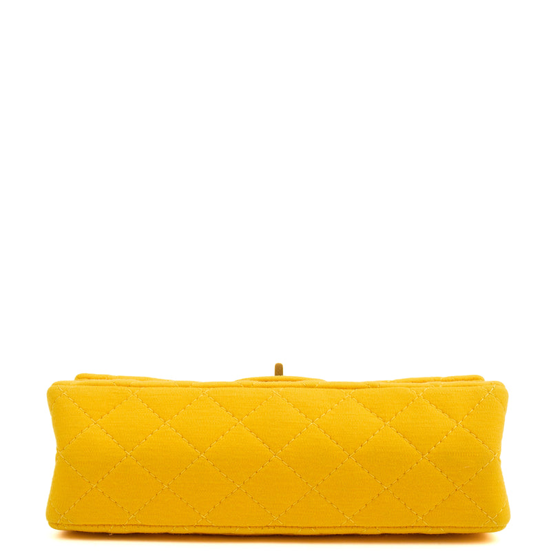 Picture of Chanel Shoulder Bag 2.55 Reissue - Medium in Yellow, Fabric