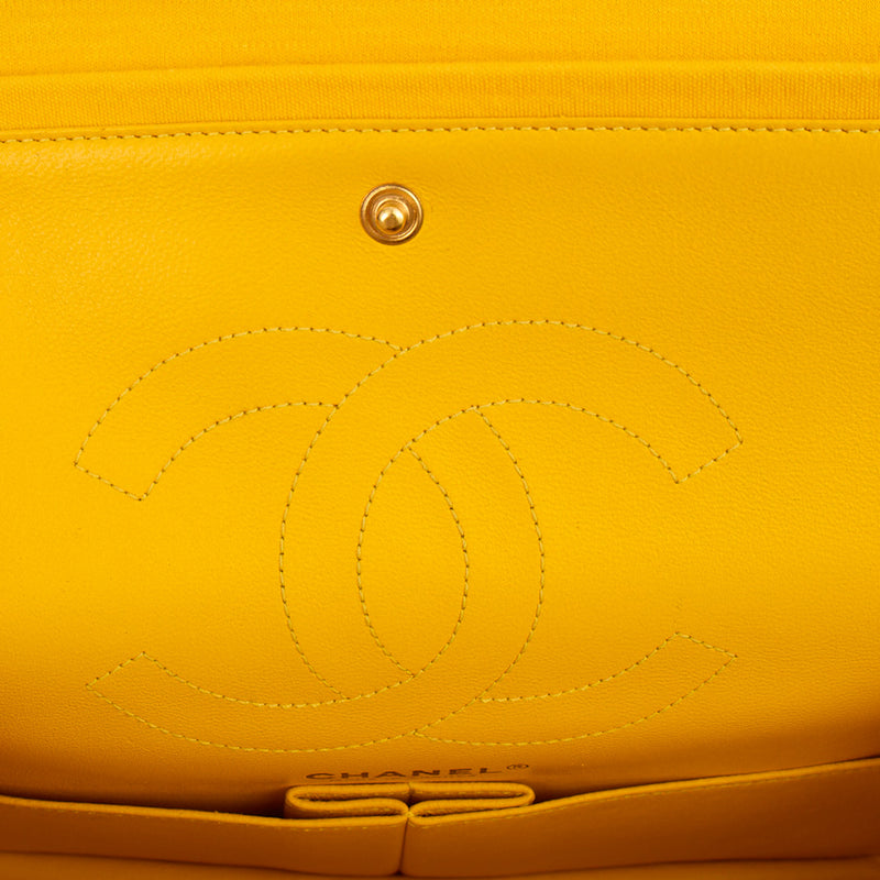 Picture of Chanel Shoulder Bag 2.55 Reissue - Medium in Yellow, Fabric