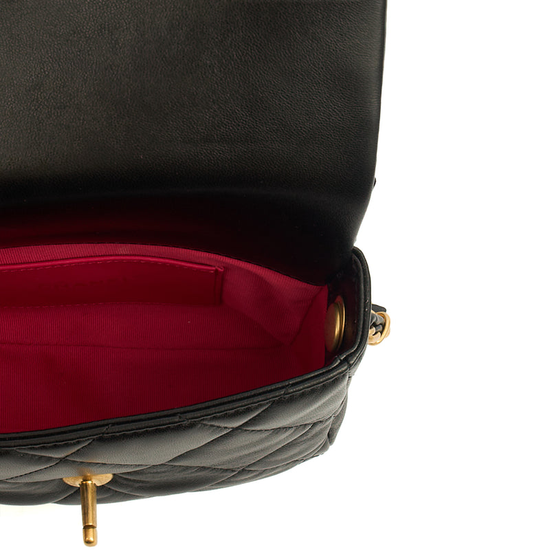 Picture of Chanel Cross Body Round Crossbody in Black, Lambskin Leather