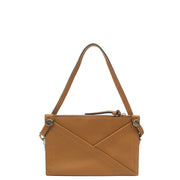 Picture of Mulberry Shoulder Bag M Zipped Pouch in Brown, Leather