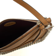 Picture of Mulberry Shoulder Bag M Zipped Pouch in Brown, Leather