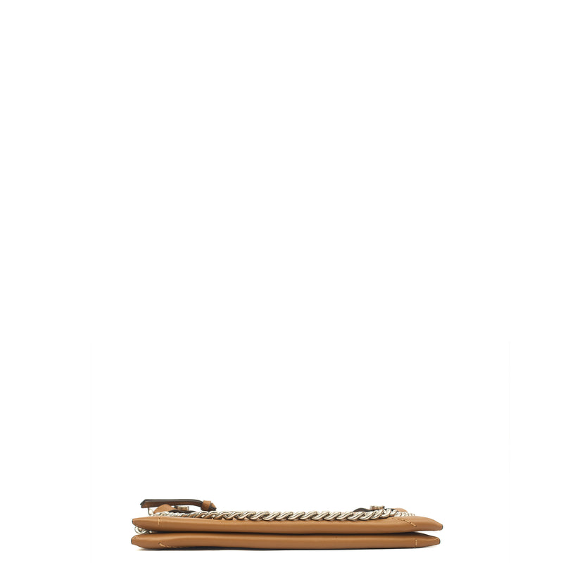 Picture of Mulberry Shoulder Bag M Zipped Pouch in Brown, Leather