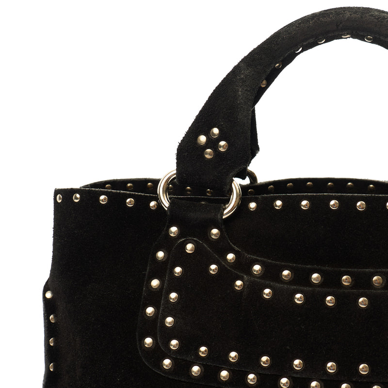 Picture of Celine Tote Boogie Bag in Black, Suede