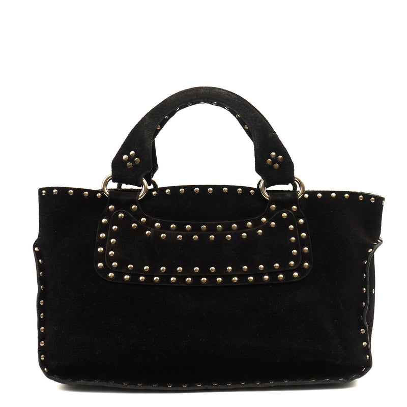 Picture of Celine Tote Boogie Bag in Black, Suede