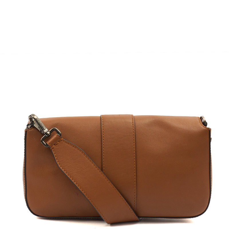 Picture of Fendi Shoulder Bag Baguette in Brown, Leather