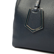 Picture of Fendi Tote 2Jour - Medium  in Blue, Leather