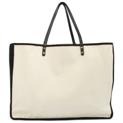 Picture of Chanel Tote Ladies First Shopping Tote in White, Canvas
