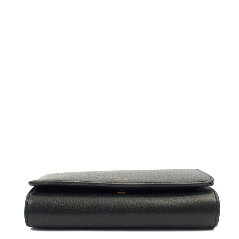Picture of Mulberry Wallet Continental Wallet  in Black, Calfskin Leather