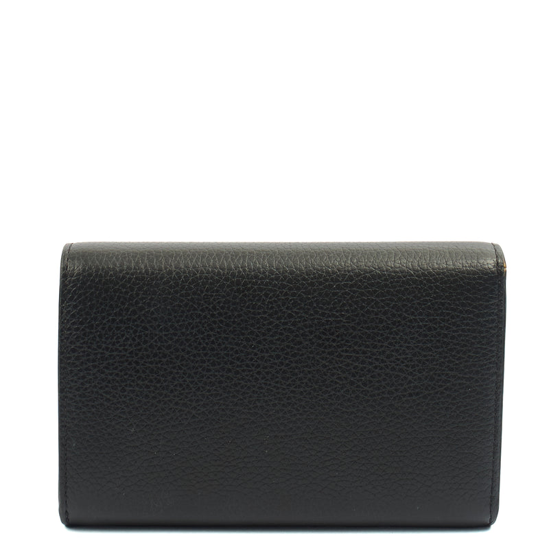 Picture of Mulberry Wallet Continental Wallet  in Black, Calfskin Leather