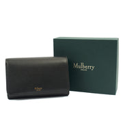 Picture of Mulberry Wallet Continental Wallet  in Black, Calfskin Leather
