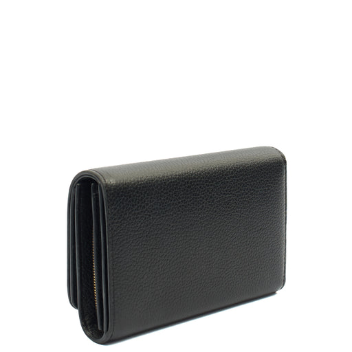 Picture of Mulberry Wallet Continental Wallet  in Black, Calfskin Leather