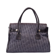 Picture of Christian Dior Tote Flight East West in Blue, Oblique Jacquard Canvas