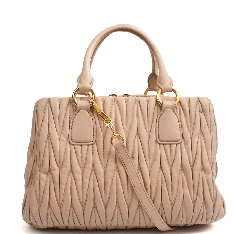 Picture of Miu Miu Tote Tote in Pink, Leather