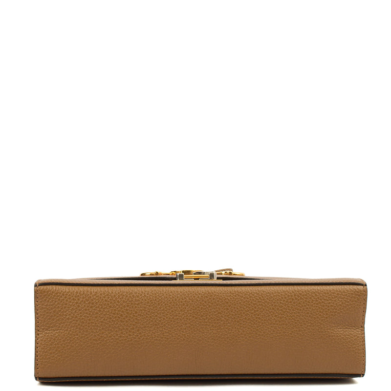 Picture of Gucci Cross Body Zumi Shoulder Bag in Brown, Leather