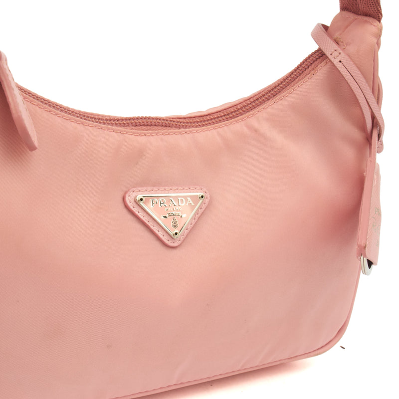 Picture of Prada Mini Bag Re-edition 2000 Nylon Mini Bag in Pink, Nylon
