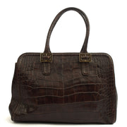 Picture of Anya Hindmarch Shoulder Bag Shoulder Bag in Brown, Exotic Effect Leather