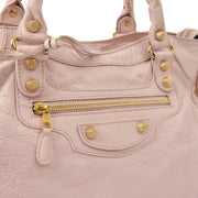 Picture of Balenciaga Cross Body Classic City - Medium in Pink, Leather