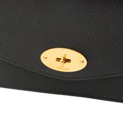 Picture of Mulberry Cross Body Darley in Black Forest, Calfskin Leather