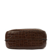 Picture of Mulberry Cross Body Amberley in Brown, Exotic Effect Leather