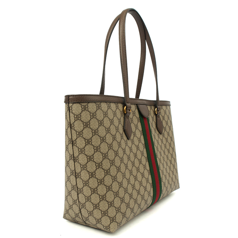 Picture of Gucci Tote Ophidia GG Medium Tote in Brown, Leather