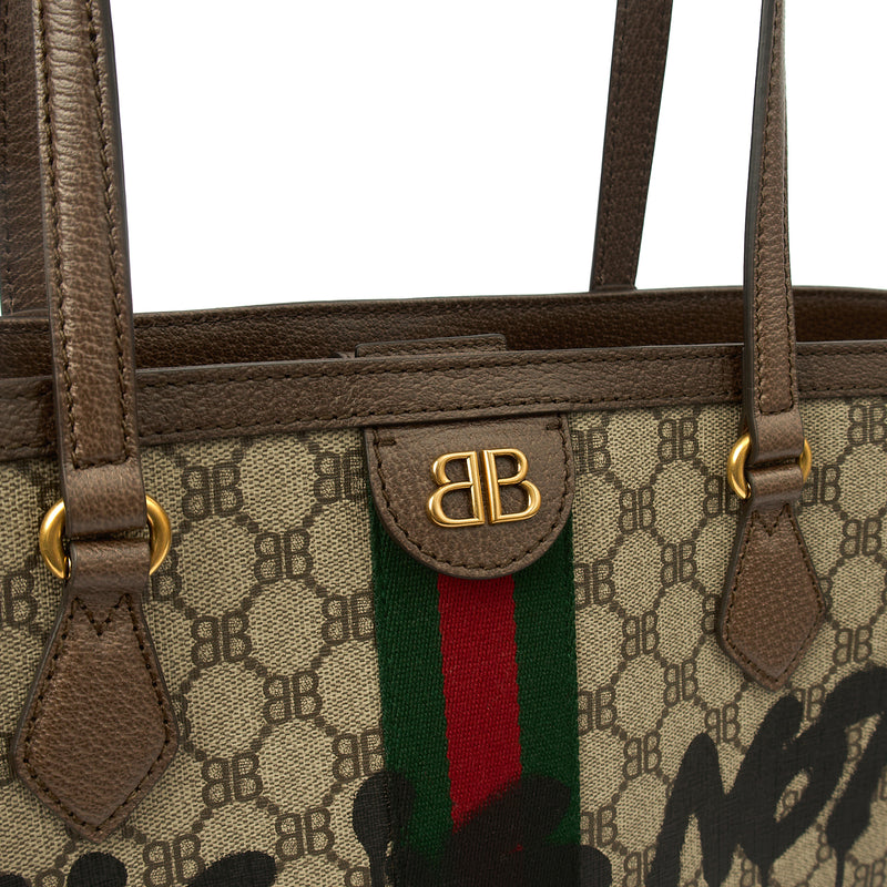 Picture of Gucci Tote Ophidia GG Medium Tote in Brown, Leather