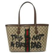 Picture of Gucci Tote Ophidia GG Medium Tote in Brown, Leather