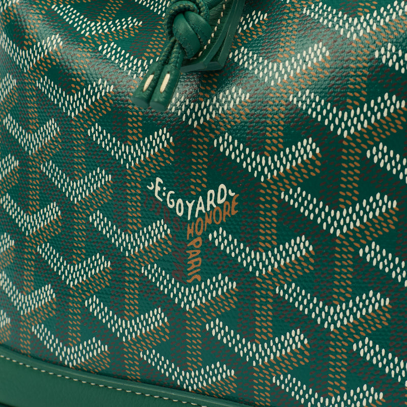 Picture of Goyard Backpack Cisalpine Backpack in Green, Leather