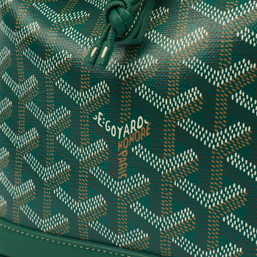 Picture of Goyard Backpack Cisalpine Backpack in Green, Leather