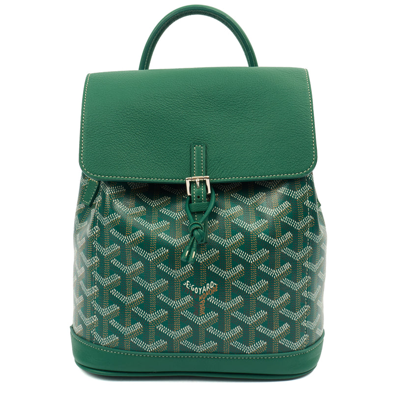 Picture of Goyard Backpack Cisalpine Backpack in Green, Leather