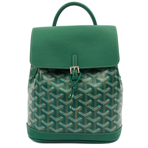 Picture of Goyard Backpack Cisalpine Backpack in Green, Leather