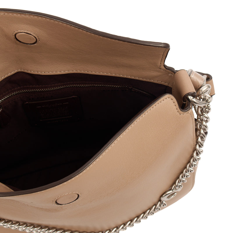 Picture of Coach Cross Body Tabby Chain Bag in Brown, Leather