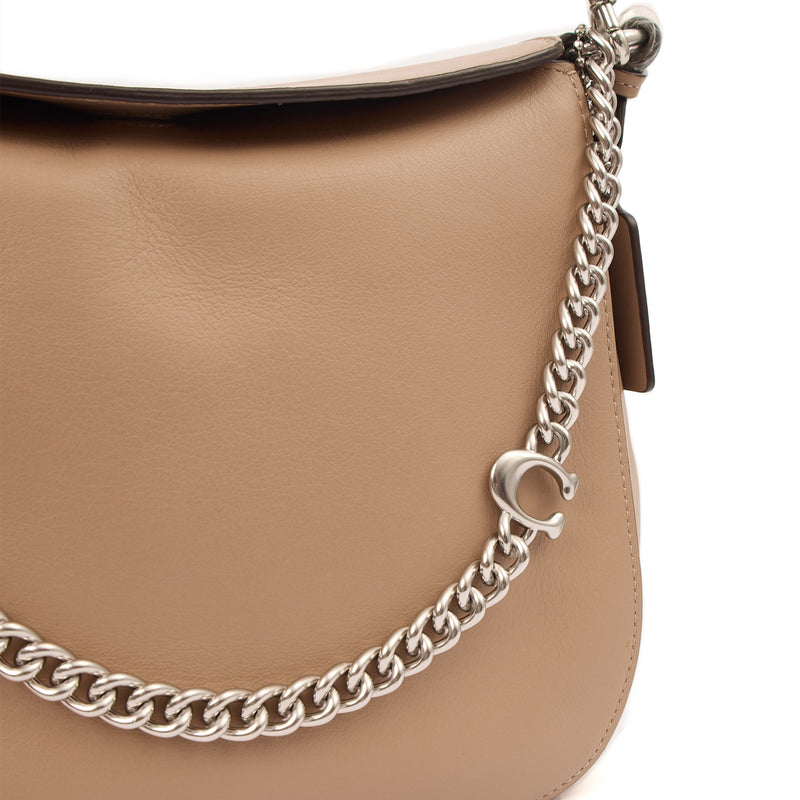 Picture of Coach Cross Body Tabby Chain Bag in Brown, Leather