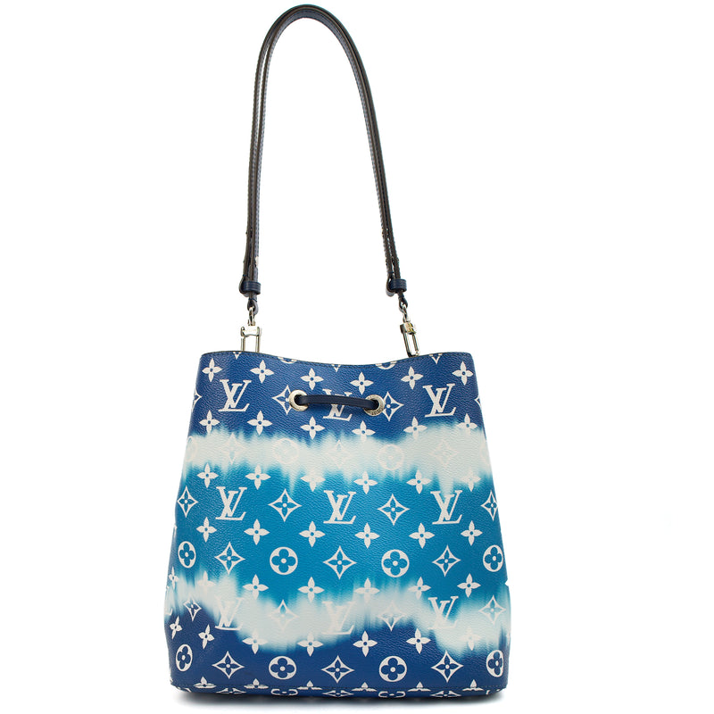 Picture of Louis Vuitton Bucket Bag NeoNoe MM Bucket in Blue, Canvas